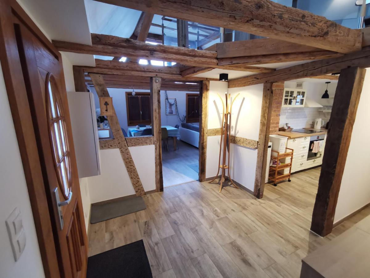 Une Maison A Colombages - Cosy, Lumineuse Et Sauna Kesseldorf Buitenkant foto