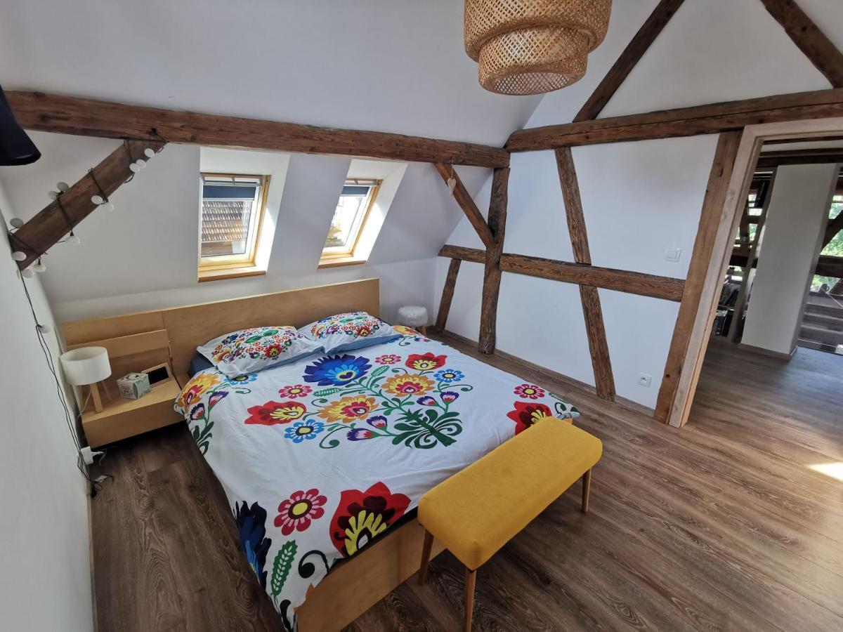 Une Maison A Colombages - Cosy, Lumineuse Et Sauna Kesseldorf Buitenkant foto