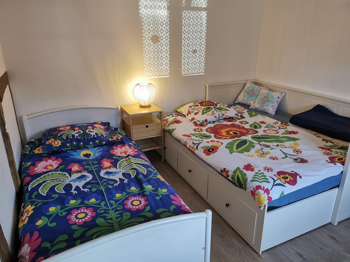Une Maison A Colombages - Cosy, Lumineuse Et Sauna Kesseldorf Buitenkant foto