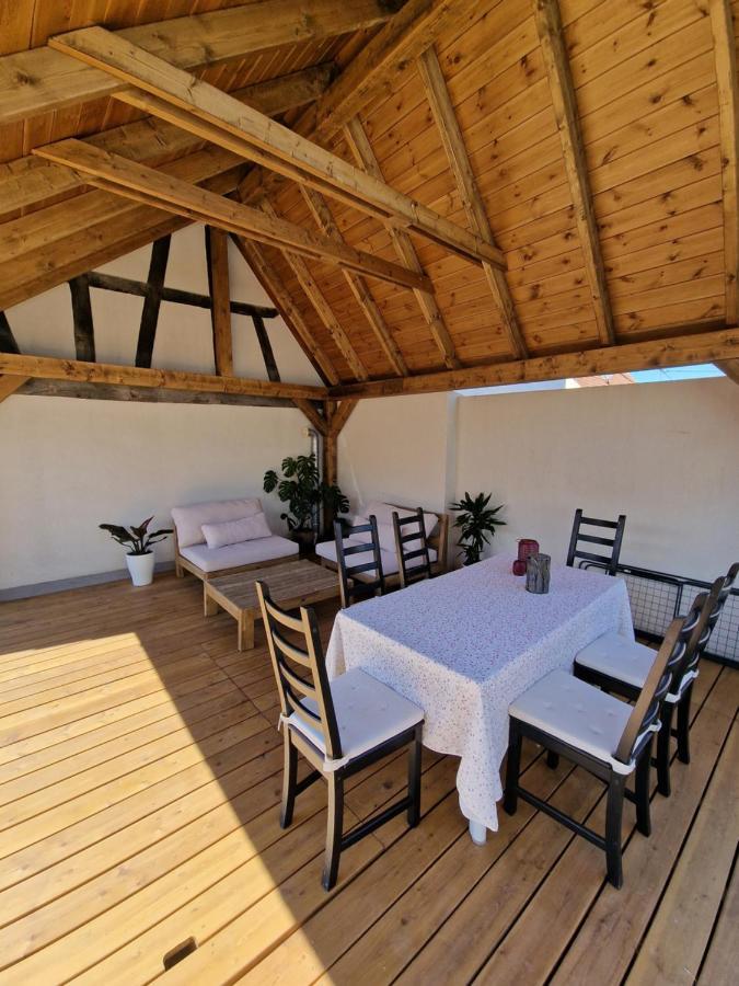 Une Maison A Colombages - Cosy, Lumineuse Et Sauna Kesseldorf Buitenkant foto