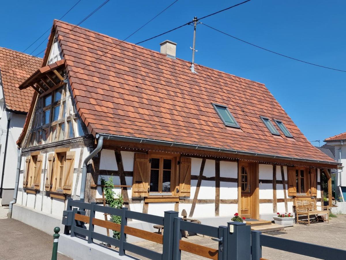 Une Maison A Colombages - Cosy, Lumineuse Et Sauna Kesseldorf Buitenkant foto