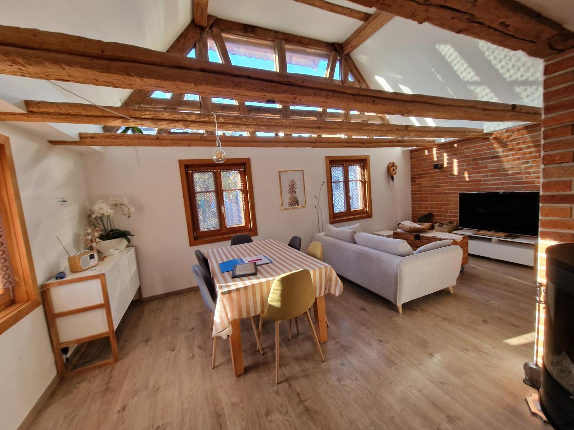 Une Maison A Colombages - Cosy, Lumineuse Et Sauna Kesseldorf Buitenkant foto