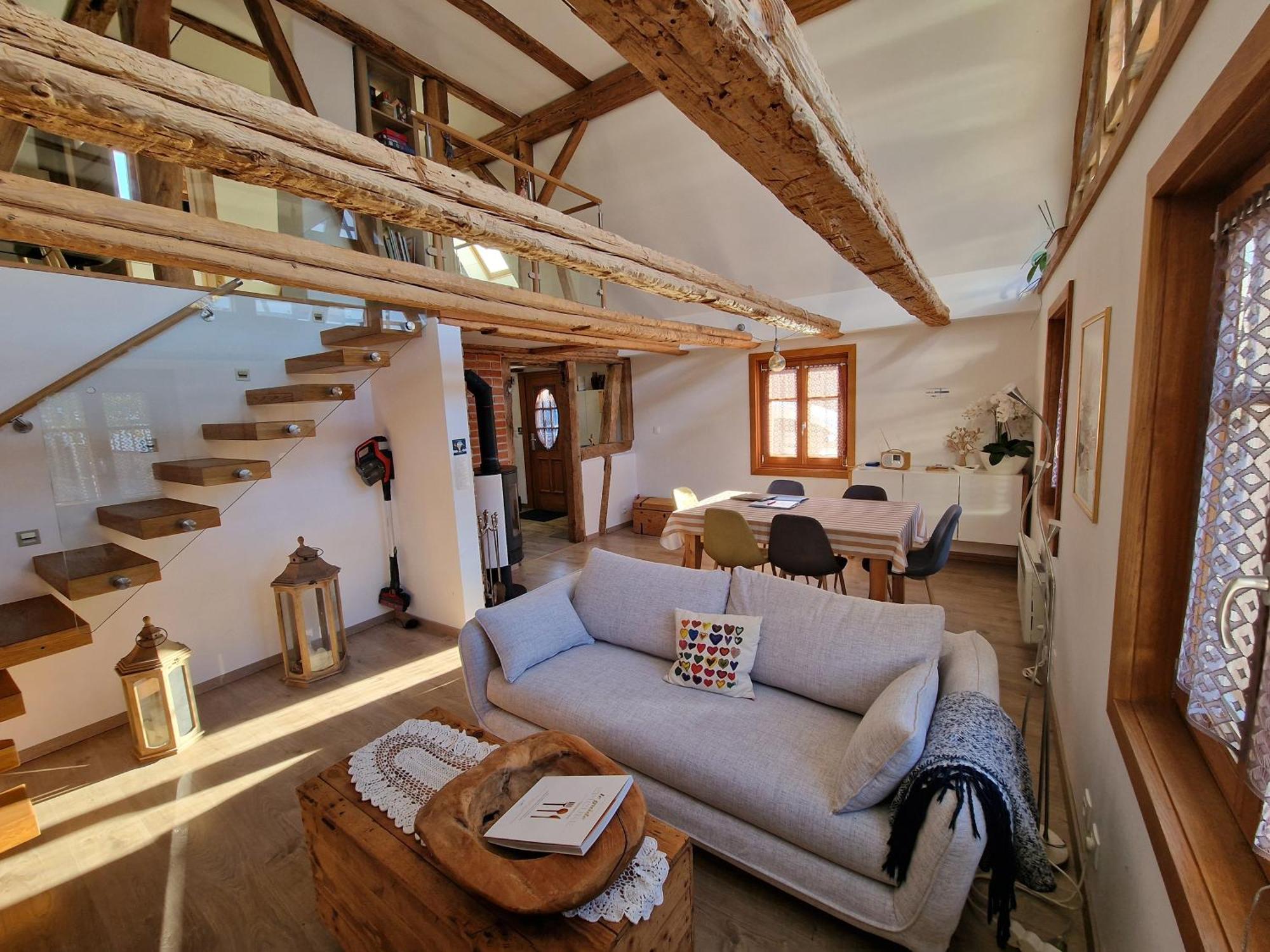 Une Maison A Colombages - Cosy, Lumineuse Et Sauna Kesseldorf Buitenkant foto